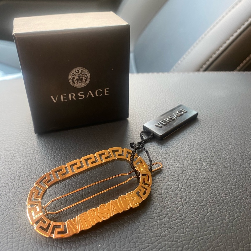 Versace hair pin